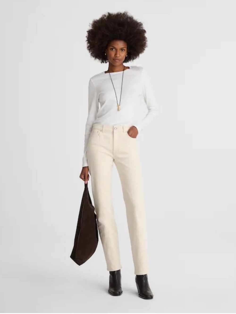 NWT Madewell The Jules Size 26 Slim Straight Jean in Vintage Canvas NX991